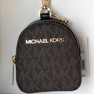 michael kors backpack keychain